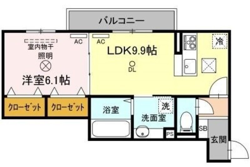 アルカンシエル　Sayaの物件間取画像