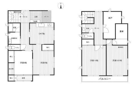 並木町戸建の物件間取画像