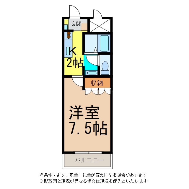 ルミナス　サンハイツの物件間取画像