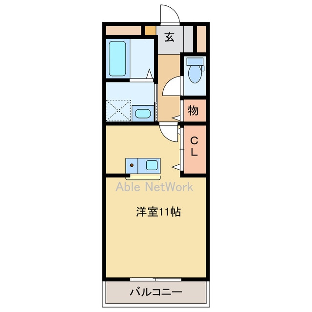 スカイルシパーの物件間取画像