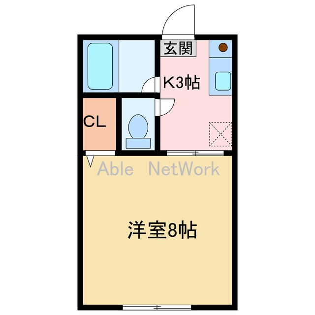 物件間取画像