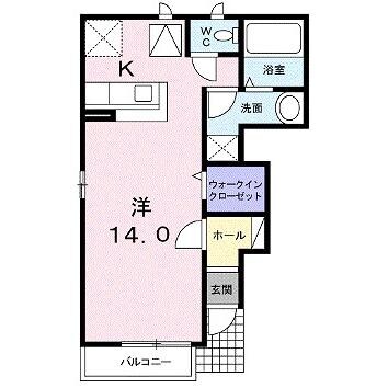 シャン・パルテールの物件間取画像