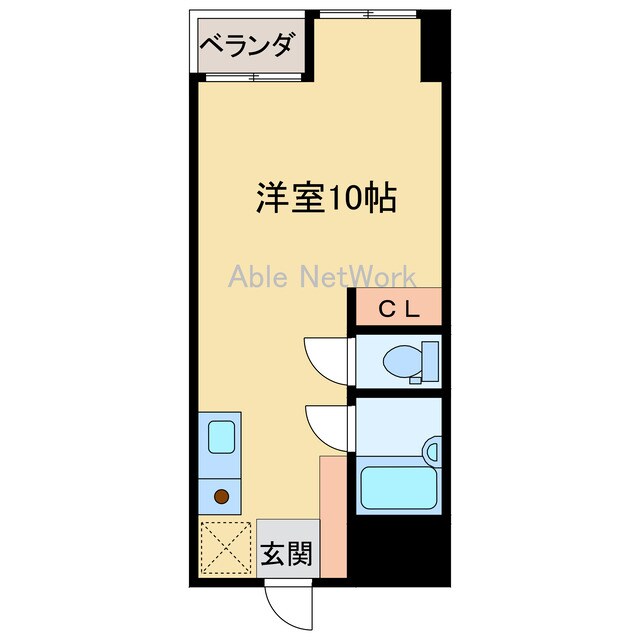 Verite徳常の物件間取画像