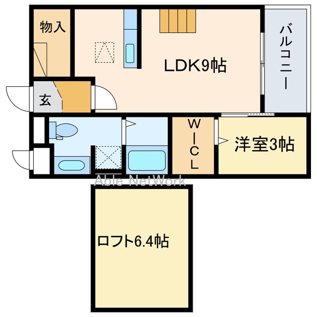 キャトル・セゾン駅前の物件間取画像