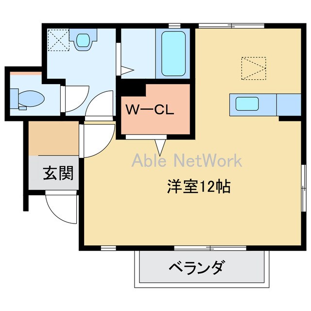 エアリーの物件間取画像