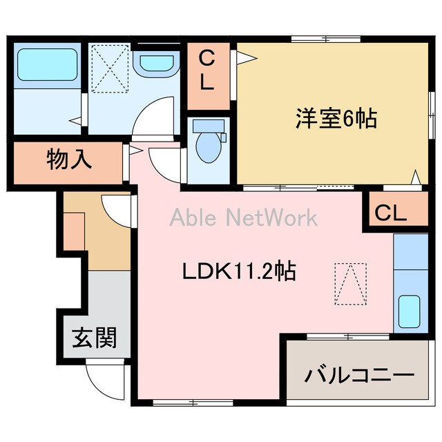 カルダカーサの物件間取画像