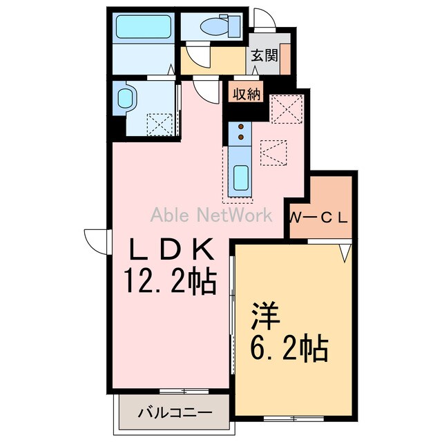 ネオ・クレメントⅡの物件間取画像