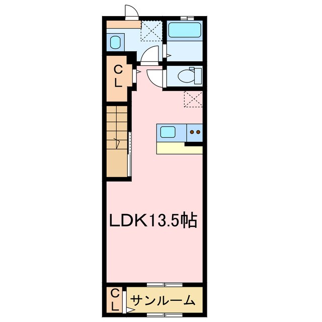 ラビアンローズの物件間取画像