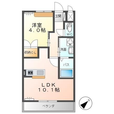 ガーデンパレスの物件間取画像