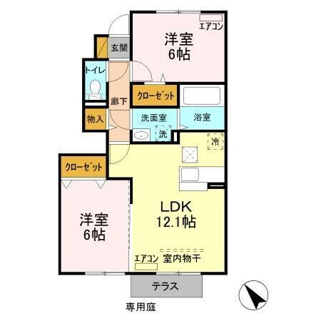 グラマードマレⅧの物件間取画像