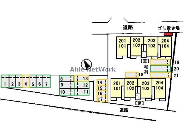 フォンテーヌⅣの物件外観写真