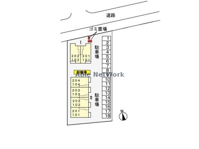 アンソレイユ弐番館Ⅰの物件外観写真