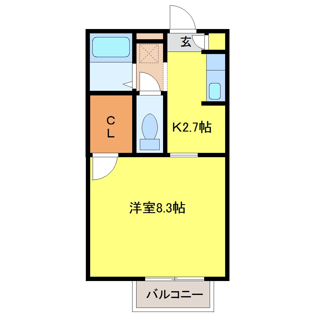 物件間取画像