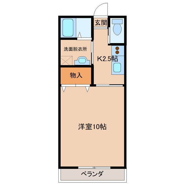 アバンセ松井の物件間取画像
