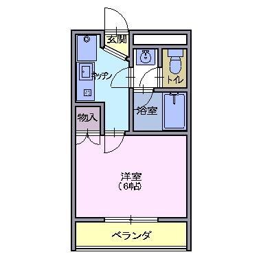 マンション千寿の物件間取画像