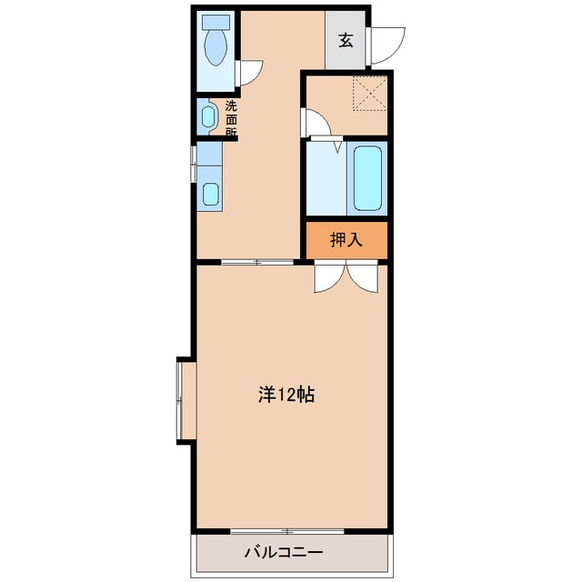 メゾン南星の物件間取画像