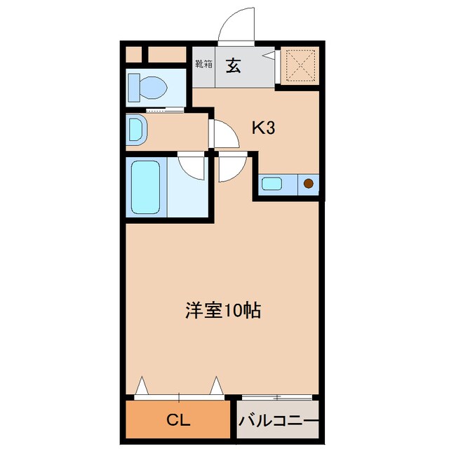 メゾン駅南の物件間取画像