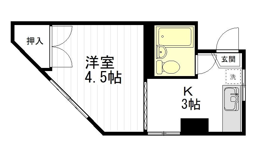 新星ビルの物件間取画像