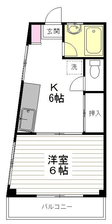 長町一丁目駅 徒歩14分 4階の物件間取画像