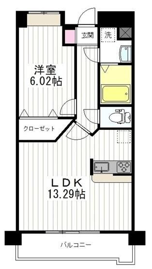 グレイスⅡの物件間取画像