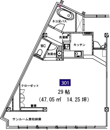 野村第一ビルの物件間取画像