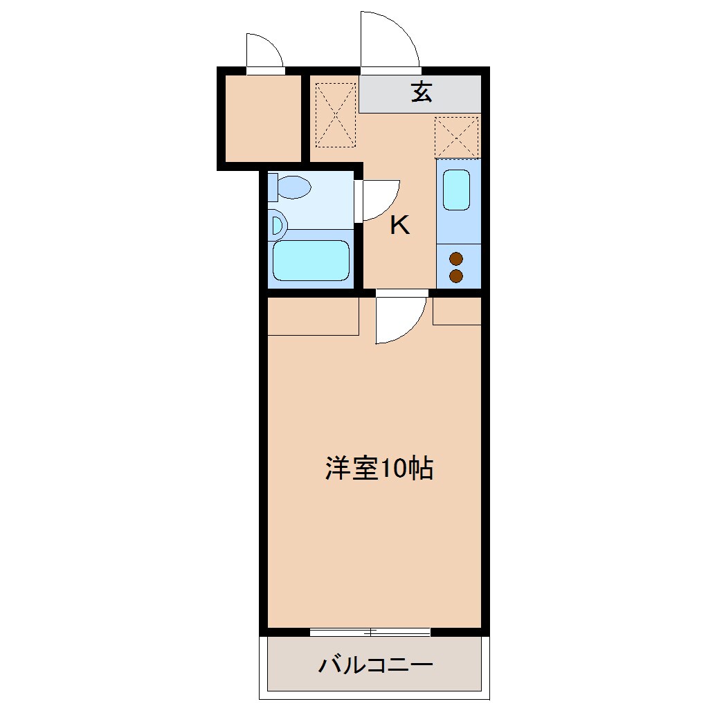 物件間取画像