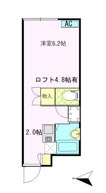 物件間取画像