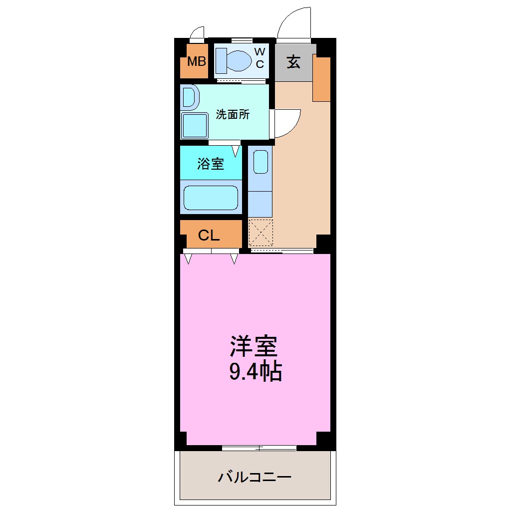 シャトル東新の物件間取画像