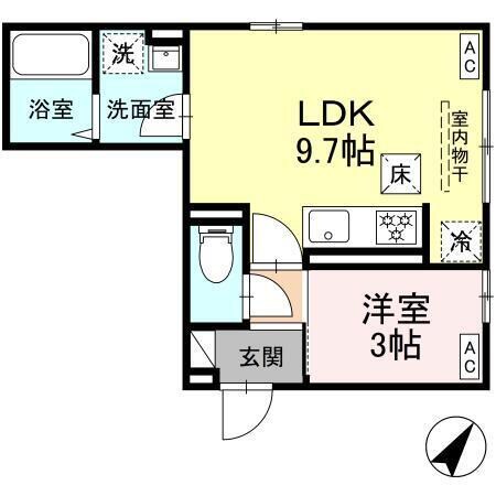 エクセリア湘南の物件間取画像