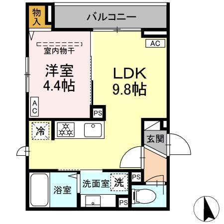 ファンウェーブ湘南藤沢の物件間取画像