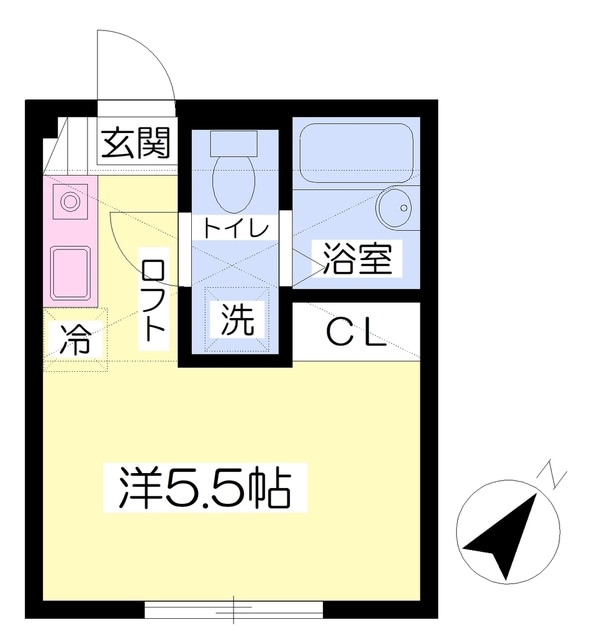 西横浜駅 徒歩14分 2階の物件間取画像