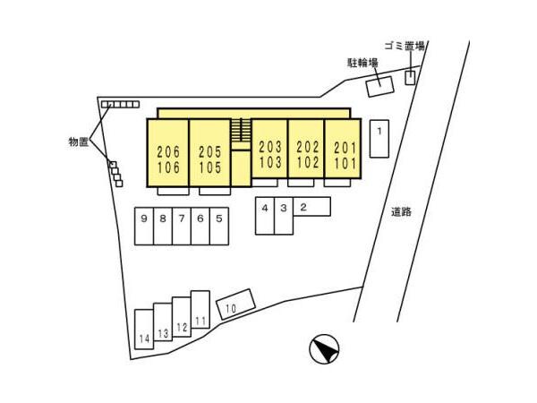 63ボンヴィラージュの物件外観写真