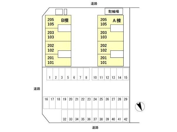 63コーポ・アルペラの物件外観写真