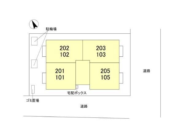 パチオーリ五福の物件外観写真