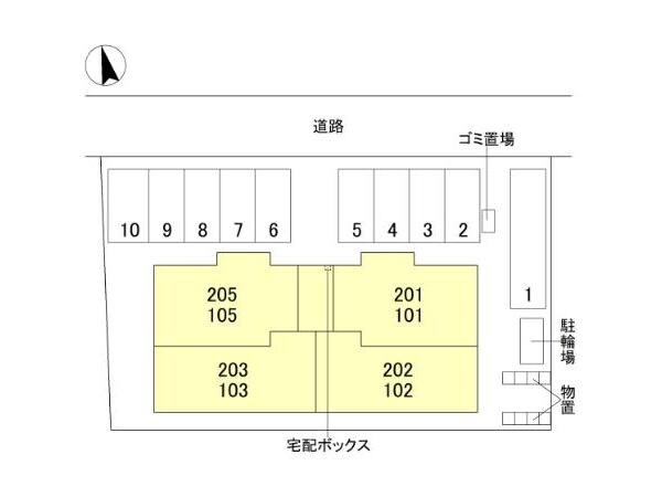 カーサ　ファミールの物件外観写真