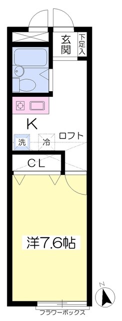 物件間取画像