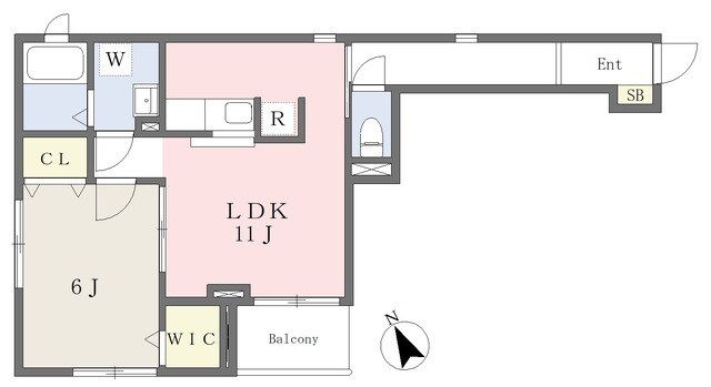 セレナＨの物件間取画像