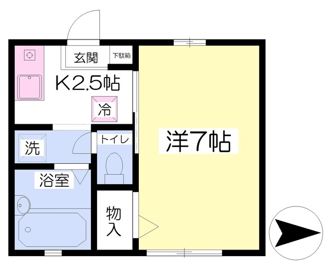 物件間取画像