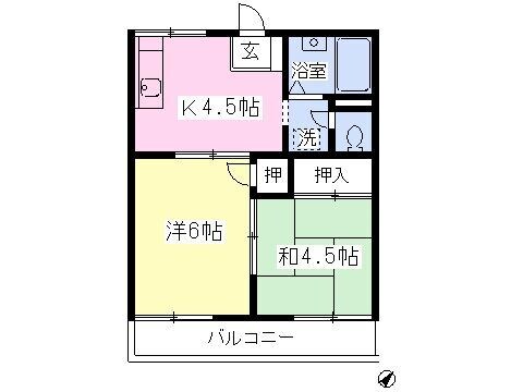 物件間取画像