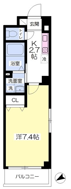 ウィルグランデの物件間取画像