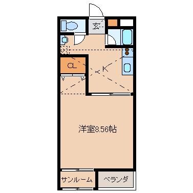 物件間取画像