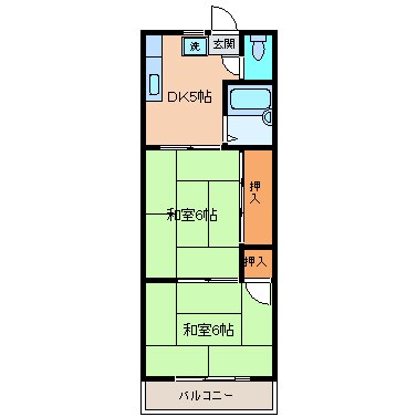 物件間取画像