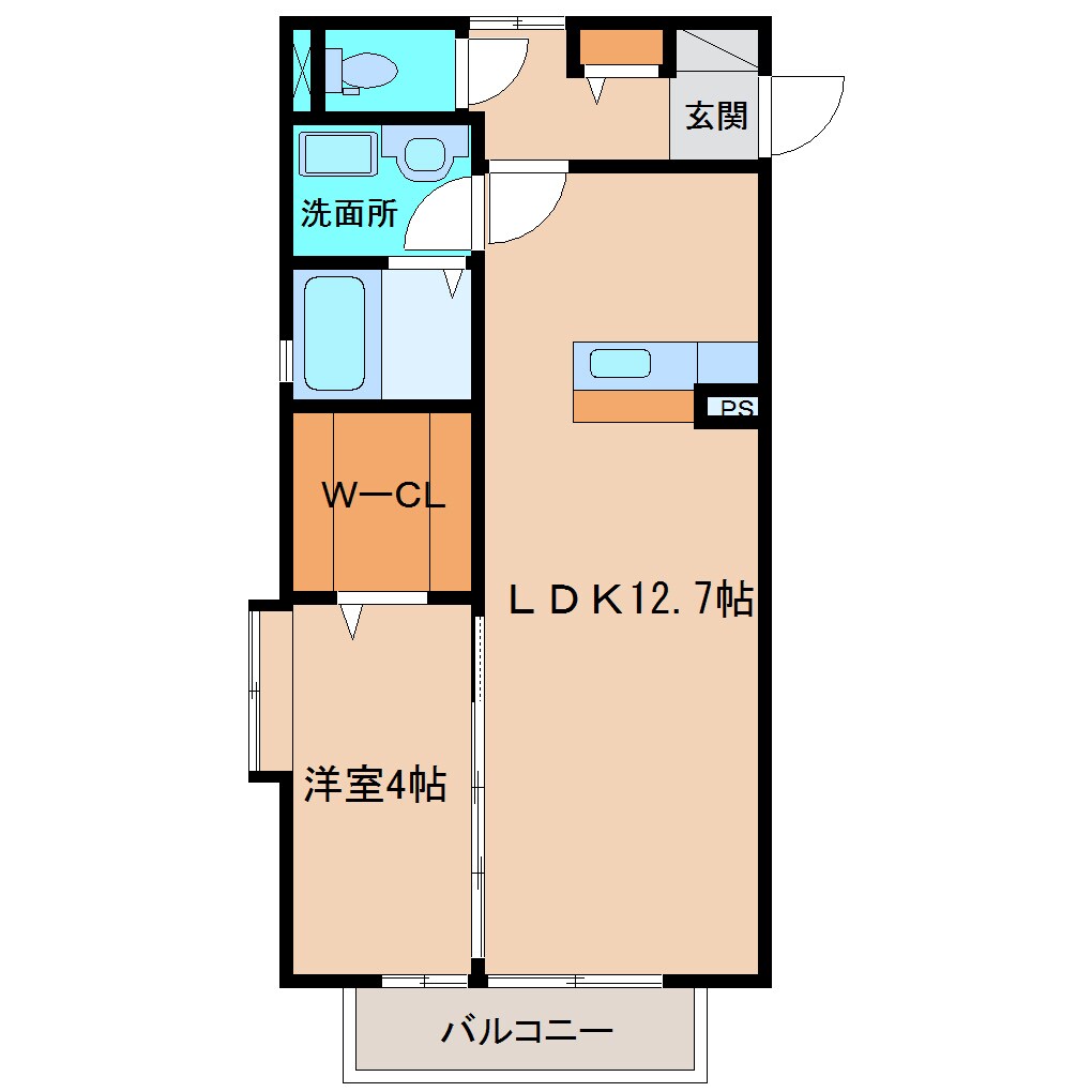 サクラの物件間取画像