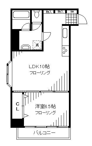 メゾンドラフィネ宮下の物件間取画像