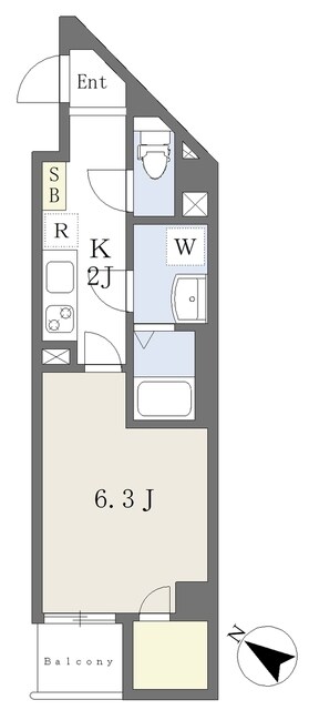 キャピタル町田の物件間取画像