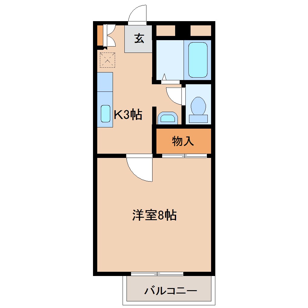 物件間取画像