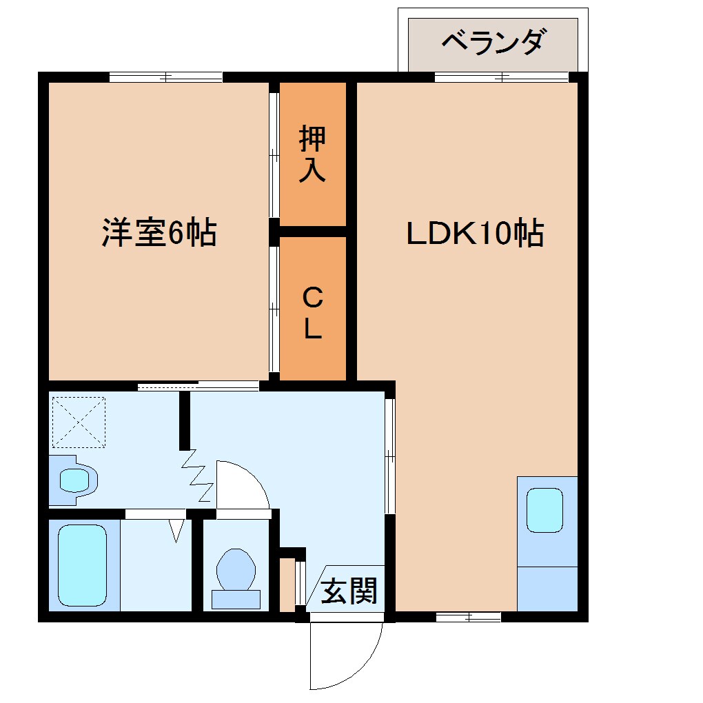 物件間取画像