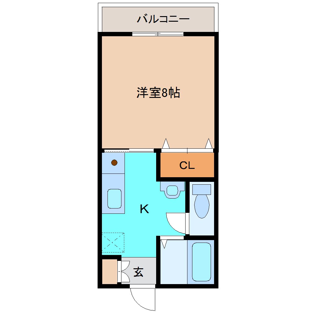 物件間取画像