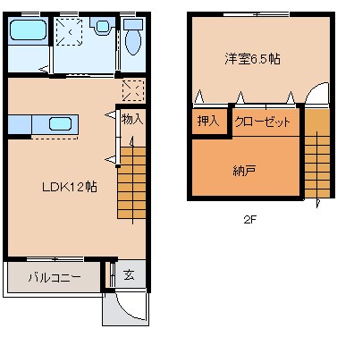 物件間取画像