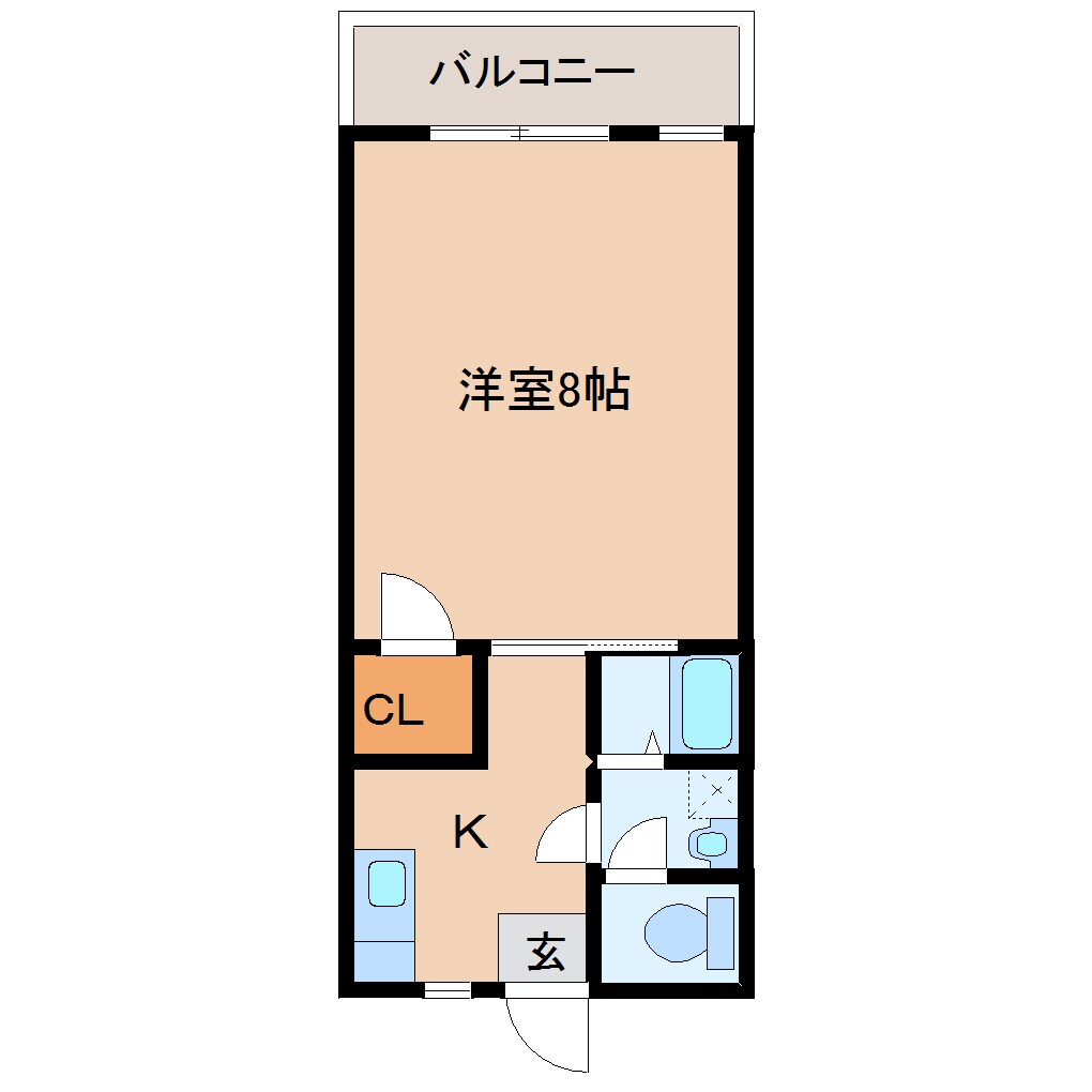 物件間取画像